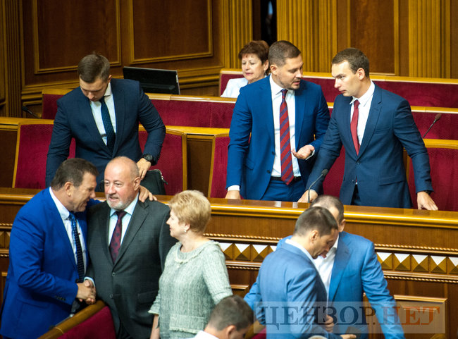 Відкриття сесії, жестикулювання Гройсмана, розмова Андрієвського й Луценко і плакат Медведчук підарешт - робочий день у ВР 4 вересня 15