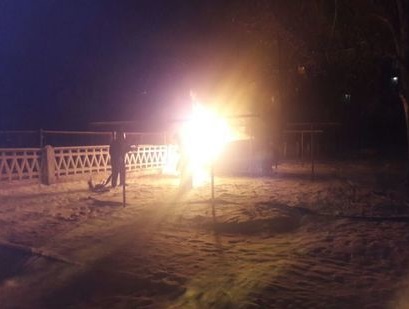 пожар автомобиль