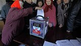 In Hope and Defiance, Voters in East Ukraine Go to Polls in Rebel Elections