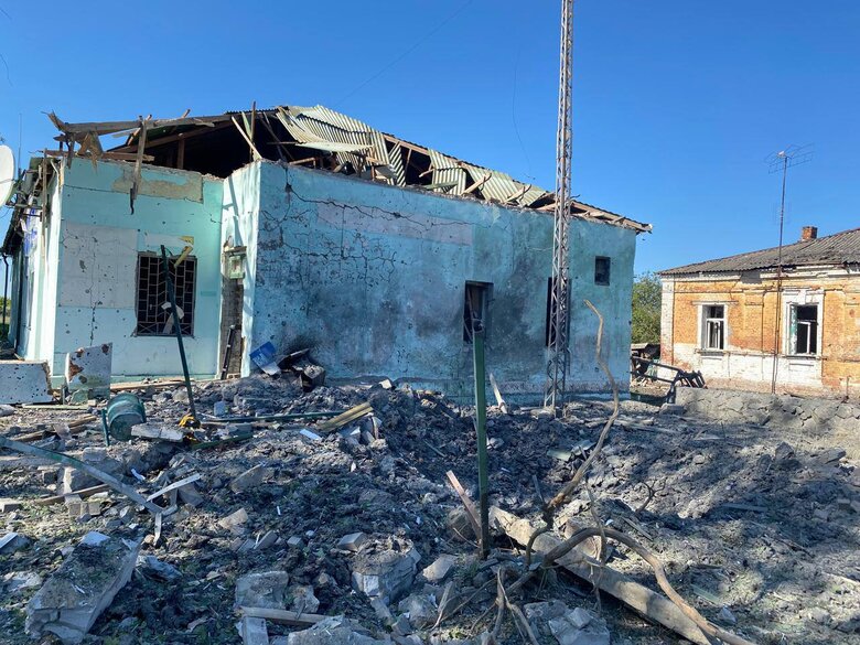 Наслідки обстрілу с. Білий Колодязь