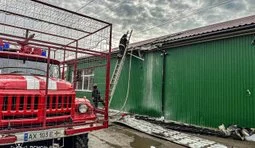 удар по магазину в Золочеве