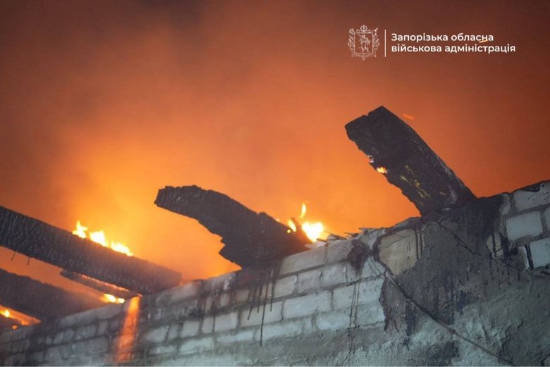 Росія атакувала Запорізьку область