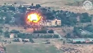Su-27 pilots used GBU-62 air-to-ground bombs to destroy occupier position, along with personnel present. VIDEO