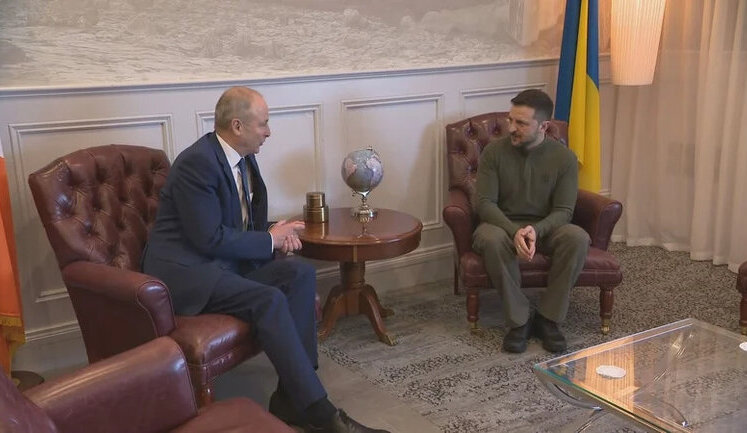Zelenskyy and Irish Prime Minister Martin held meeting – media. VIDEO