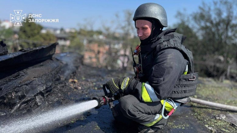 Обстріл Запоріжжя