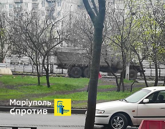 В оккупированном Мариуполе замечены очередные перемещения тяжелой техники, - Андрющенко 02