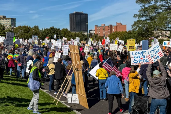 protest against Trump