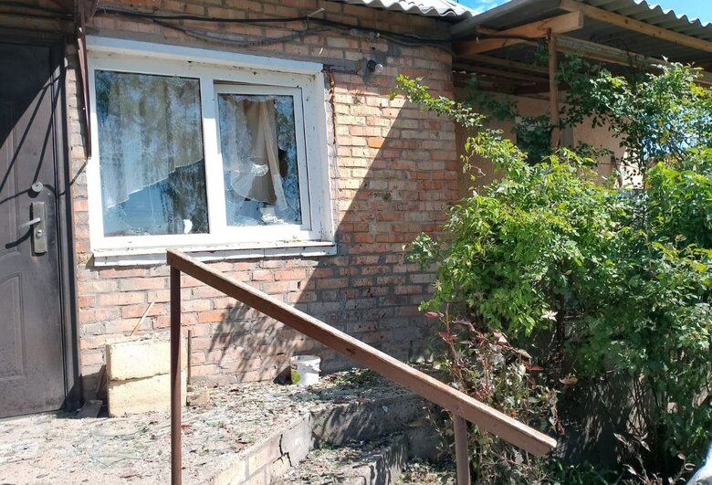 Последствия обстрелов Никопольского района