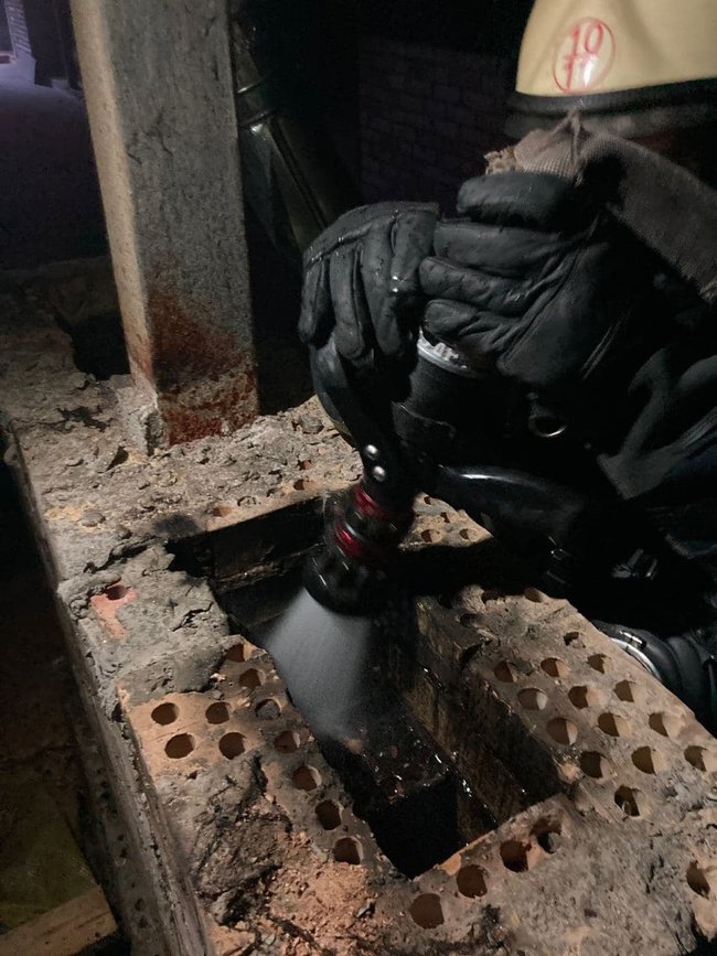 Ліквідовано пожежу в психоневрологічному диспансері в Києві, - ДСНС 01