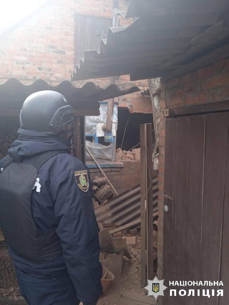 Наслідки обстрілу Вовчанська