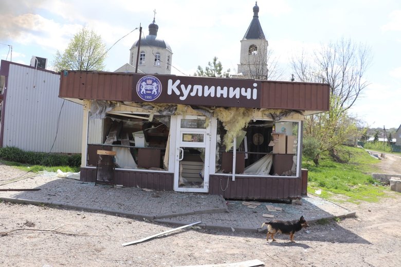 Consequences of occupation in Ruska Lozova in Kharkiv region 06
