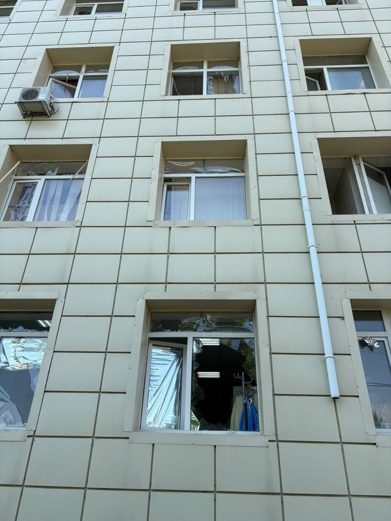 Sloviansk'янськ після обстрілу