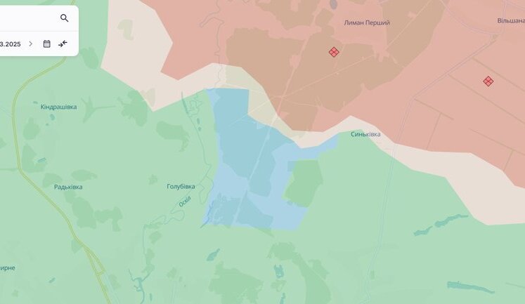 Ukrainian Defence Forces regain positions near Synkivka and Burlatske - DeepState. MAPS