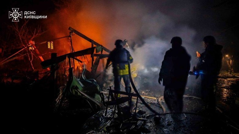 Обстріл Київщини