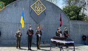 З ветераном УПА Олесем Гуменюком попрощалися у Львові
