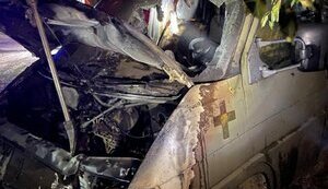 Підпал автівки військових