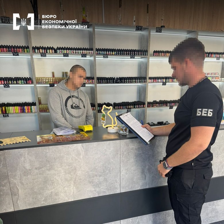 БЕБ вилучило контрафактних вейпів на понад 3,7 мільйона в Київській області