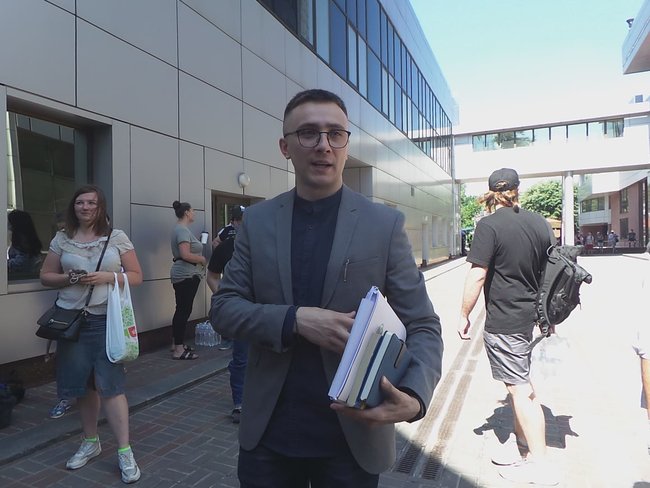 Суд розглядає апеляцію на запобіжний захід активісту Стерненку 06