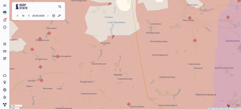 Старая Николаевка карта