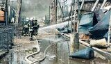 Пожежа на заводі "Хімрезерв" у Кропивницькому.