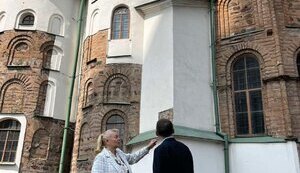 Рашисты повредили Софийский собор в Киеве. ФОТОрепортаж