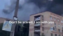 атака росіян на вишневе