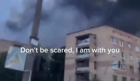 атака росіян на вишневе