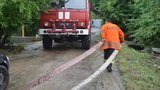 Ліквідація наслідків негоди триває в Чернігові, - ДСНС. ФОТО