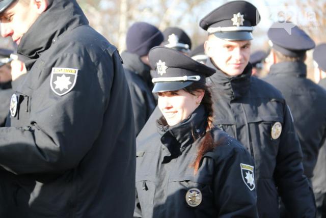 чернигов полиция присяга патрульная патрульные