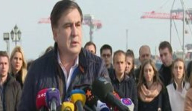 Saakashvili resigns as Odesa governor