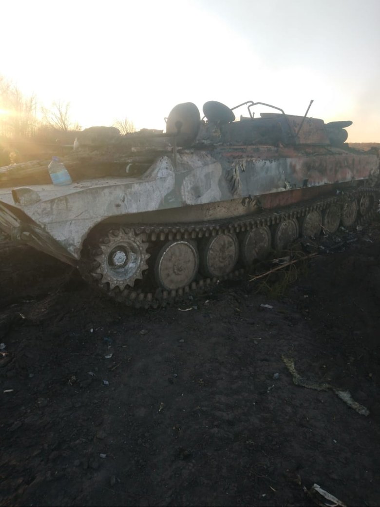 Чернігівські партизани взяли чергові трофеї в російських окупантів 01