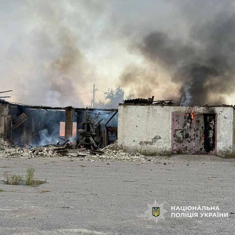 Последствия обстрелов Донецкой области