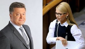 Two presidential election polls show polarized results with Poroshenko, Tymoshenko taking lead