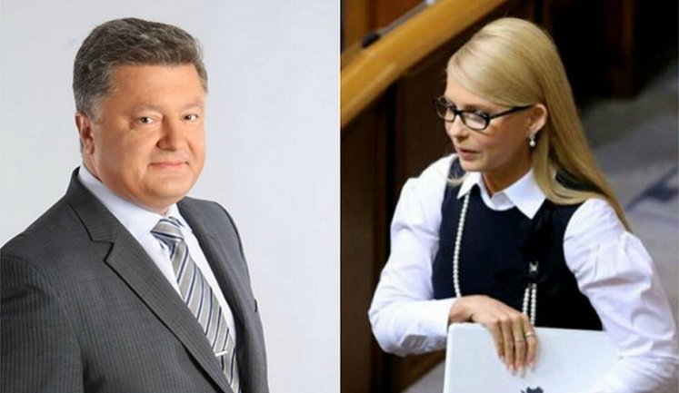 Two presidential election polls show polarized results with Poroshenko, Tymoshenko taking lead