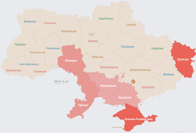 Зафіксовано кілька груп шахедів на Вінничині та Одещині, - Повітряні сили ЗСУ 01