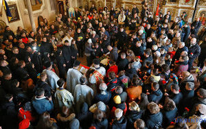 Demian Hanul’s funeral was held in Odesa on 19 March