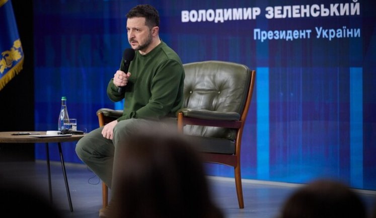 Petition regarding Zelenskyy’s press conference with media has been posted on Presidential Office’s website: "We ask that there be no imitation of dialogue"
