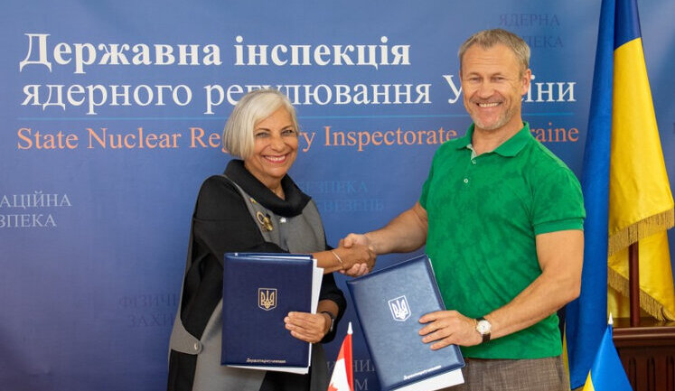 Ukraine and Canada signed Memorandum on cooperation in the field of nuclear regulation, - SNRIU. PHOTOS