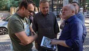 Спецуповноважений уряду Польщі Коваль прибув до Львова для оцінки наслідків російського ракетного удару. ФОТОрепортаж