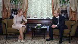 Тимошенко сегодня поговорит с Путиным с глазу на глаз