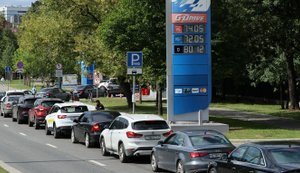 In the Russian Federation, petrol is being diverted from the regions to Moscow due to a shortage following attacks on oil refineries