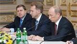 Янукович похвалил &amp;quot;хорошо подготовленную&amp;quot; свиту Путина и порадовался интеграции