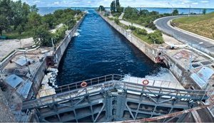 Предприятие Министерства инфраструктуры заказало ремонт шлюза на Днепре за 75 миллионов