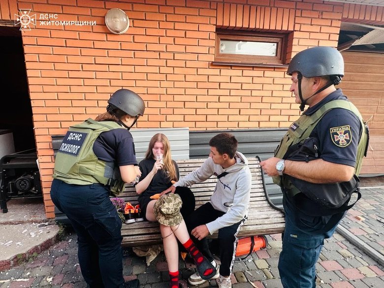 Житомирская область после обстрела