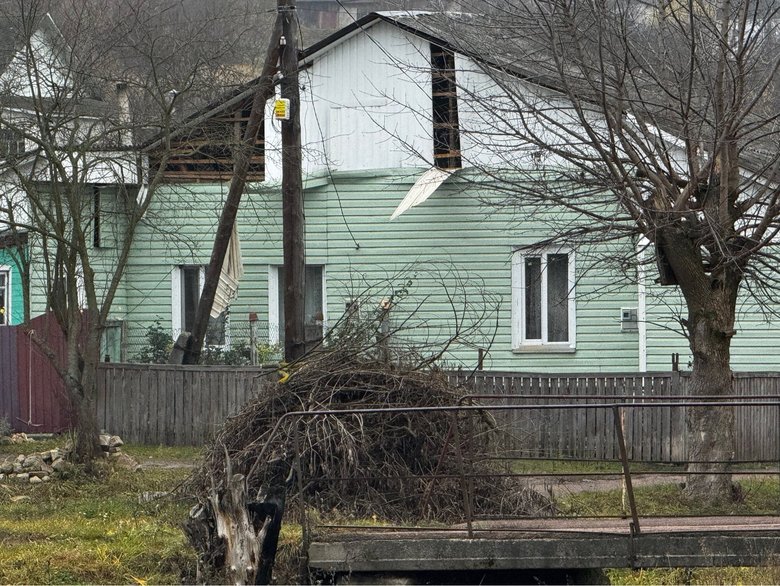 Новгород-Северский после обстрела