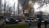 пожар рынок