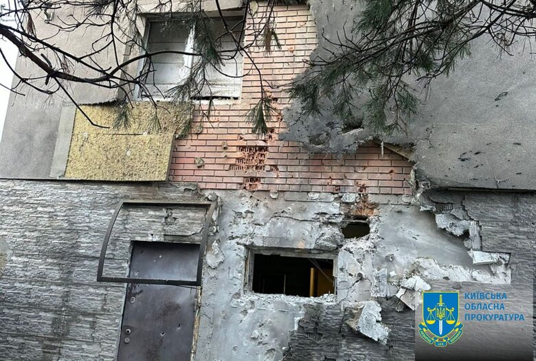 Наслідки ракетної атаки на Київщині 21 березня