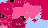 Празький центр досліджень зобразив Крим частиною Росії. КАРТА