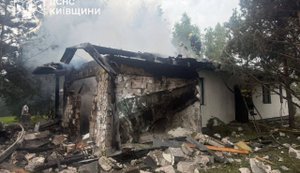 The aftermath of the Russian Federation’s attack on the Kyiv region