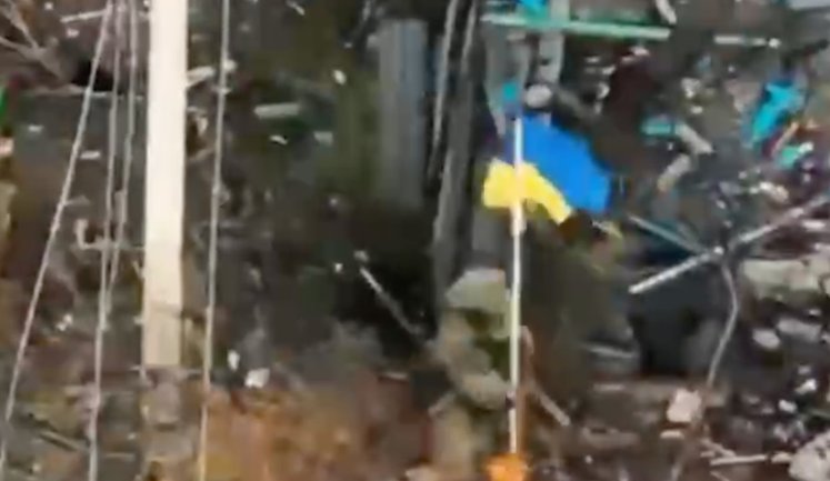 Armed Forces of Ukraine liberated Kucheriv Yar in Donetsk region: Ukrainian flag was raised there. VIDEO